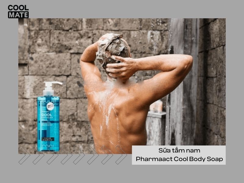 Sữa tắm cho nam Pharmaact Cool Body Soap