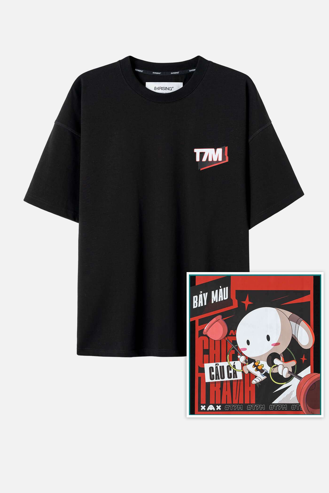 Áo Thun Thỏ 7 Màu Thỏ