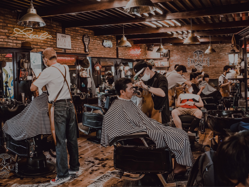 Tiệm cắt tóc nam 4RAU Barber Shop