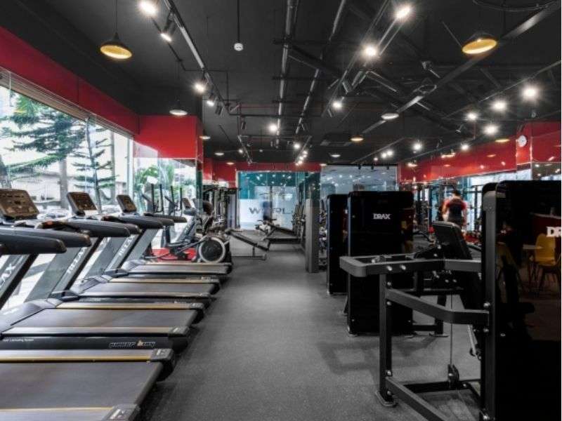 World Fit là hệ thống phòng gym thiết kế theo tiêu chuẩn quốc tế