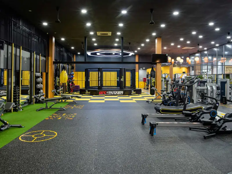 Không gian tập luyện tại Gym Thành Nam 