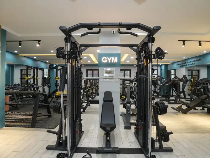 Không gian hiện đại ở NUGYM Gò Vấp