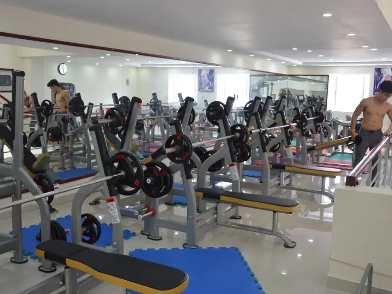 Trang thiết bị CLB GYM QUÂN