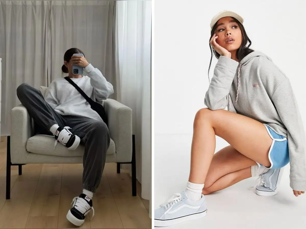 Vans mang đến phong cách sporty năng động, thoải mái