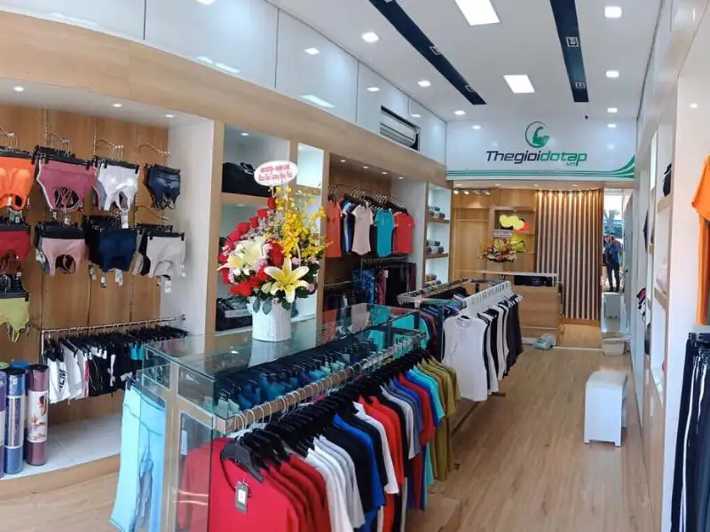 shop quần áo thể thao Thế Giới Đồ Tập