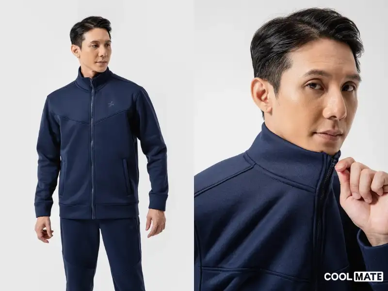 Áo khoác thể thao Fleece Track Jacket Premium