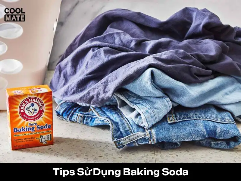 Baking soda có khả năng trung hòa axit béo và các hợp chất hữu cơ gây mùi