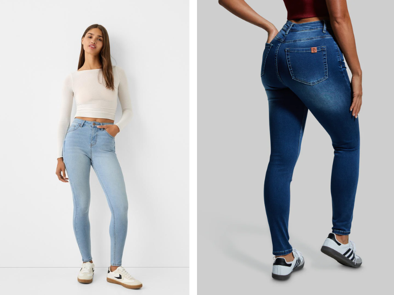 Skinny jean sẽ là lựa chọn lý tưởng cho dáng người thước kẻ