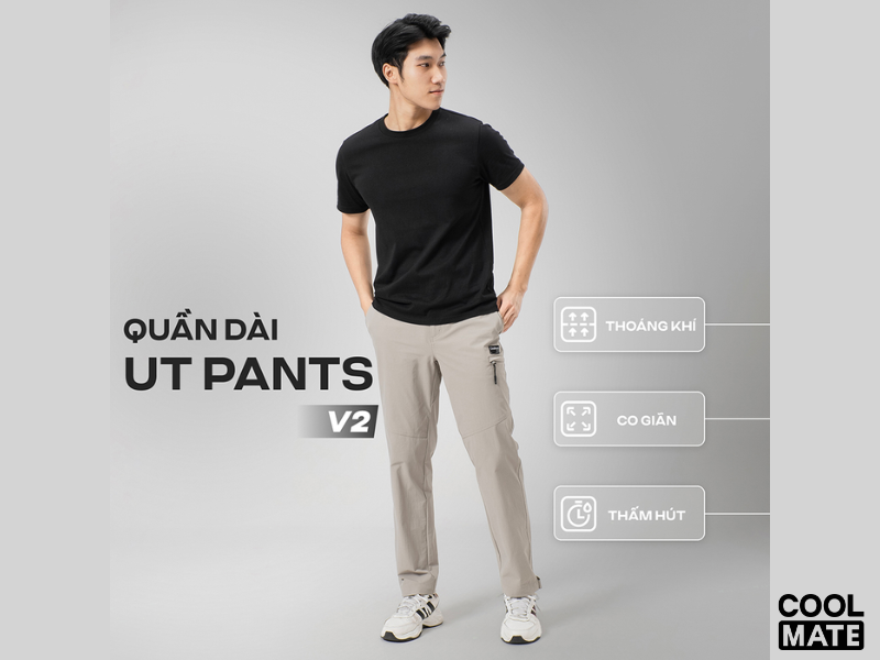 Công nghệ vải trên quần dài Pants thể thao