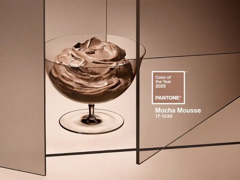 Màu Mocha Mousse là màu của năm 2025