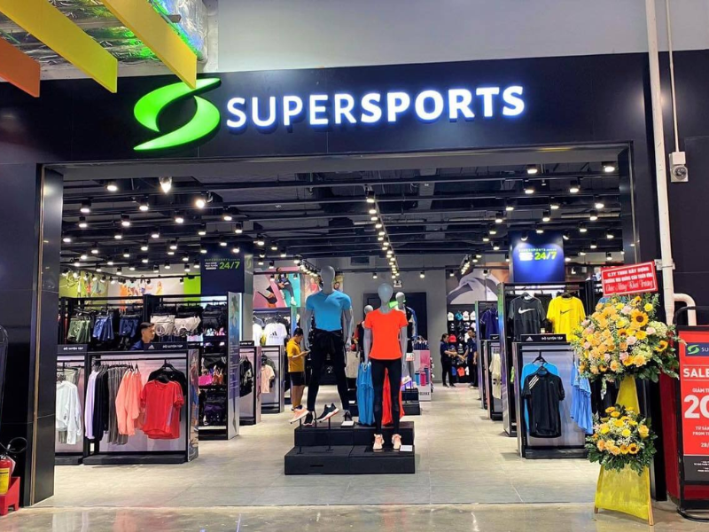 Supersports Việt Nam – Hệ thống thể thao đa thương hiệu