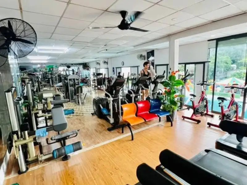 Không gian rộng rãi ở Gym Bảo Sang Gps