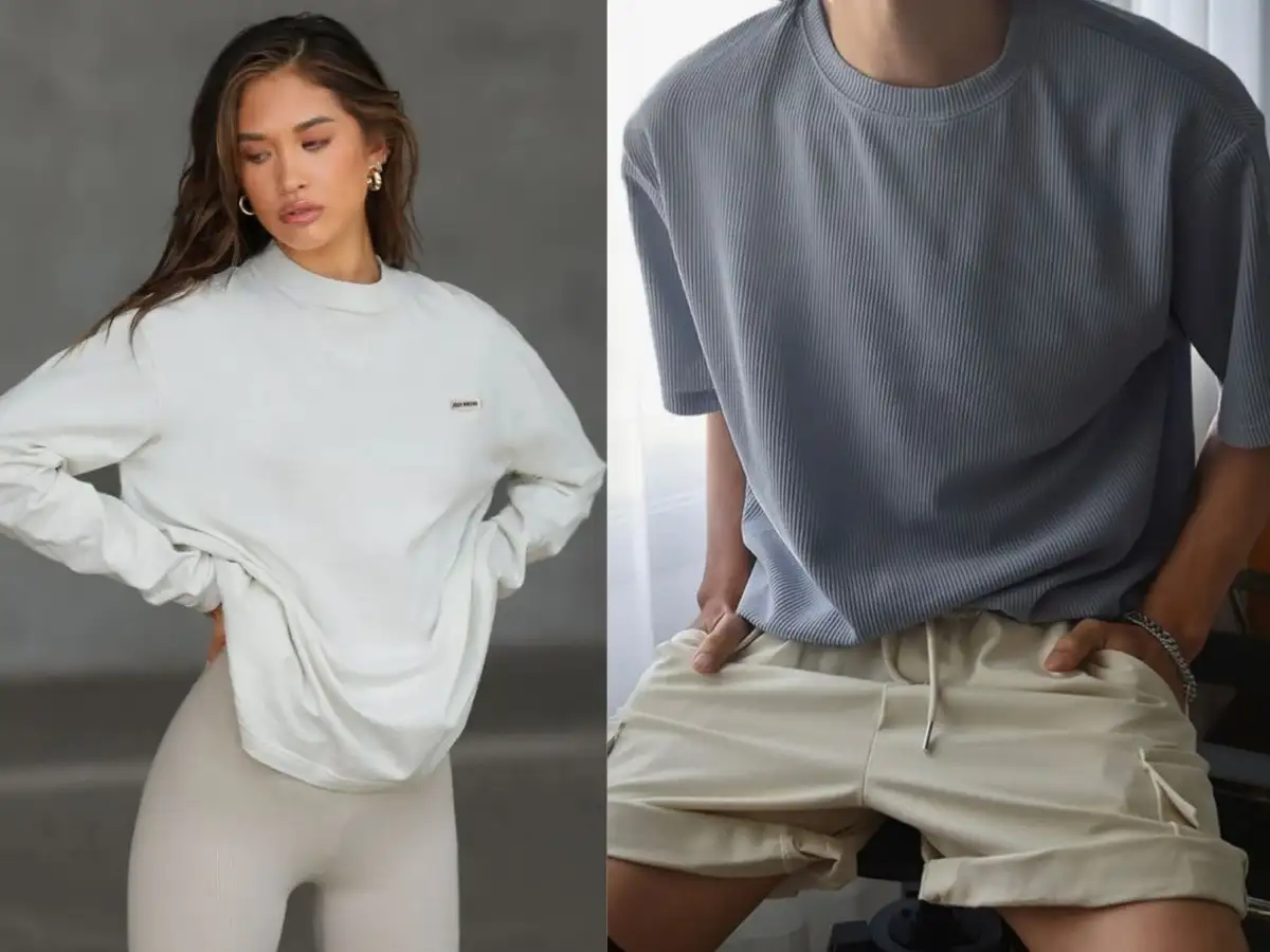 Các loại áo phong cách Casual sporty