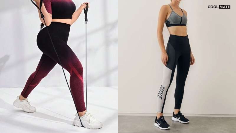 Quần tập gym vừa vặn, tính vận dụng cao