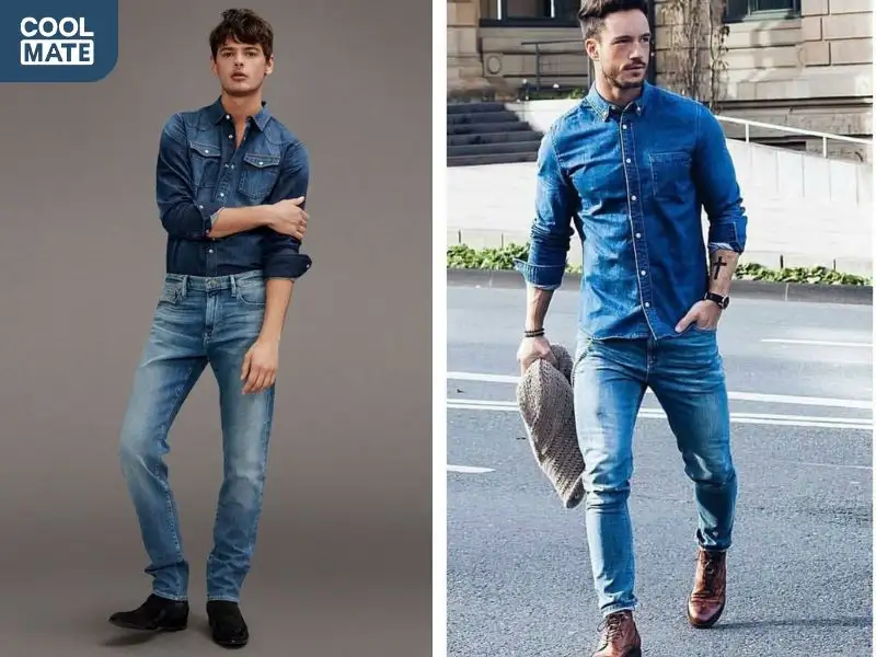 Double denim là xu hướng táo bạo và đầy phong cách