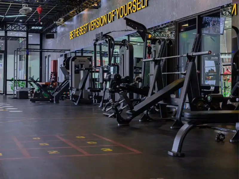 GreenPool Fitness có hệ thống thiết bị hiện đại