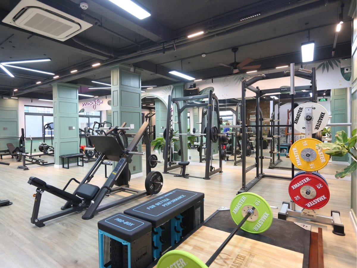 Phòng tập gym ở Tân Phú cho nữ -  Moxy Gym