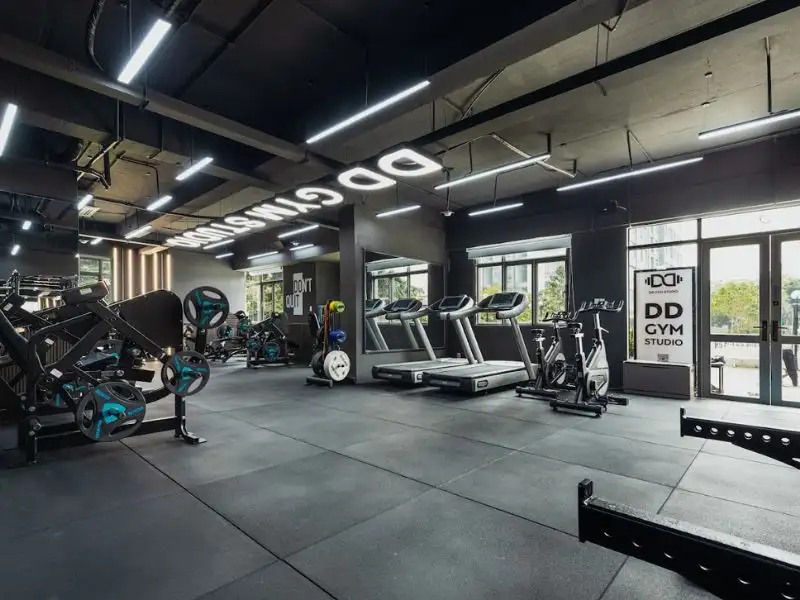 DD Studio Gym hiện đại ở quận 8