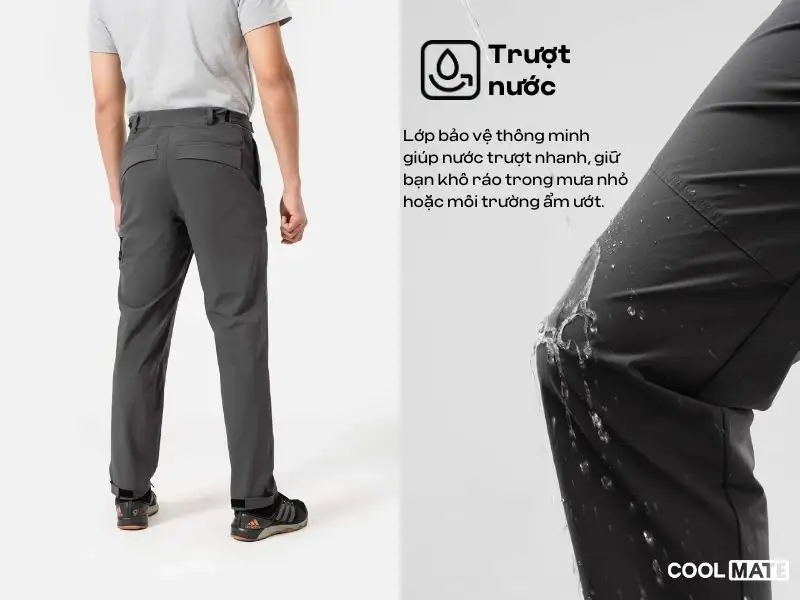 Quần dài UT Pants V2 được áp dụng công nghệ hiện đại
