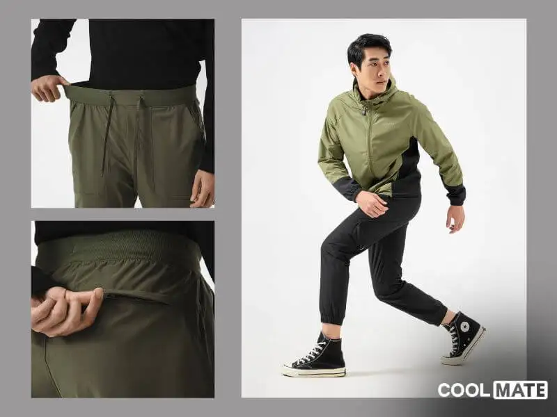 Quần jogger nam mặc hàng ngày Coolmate siêu thoáng mát