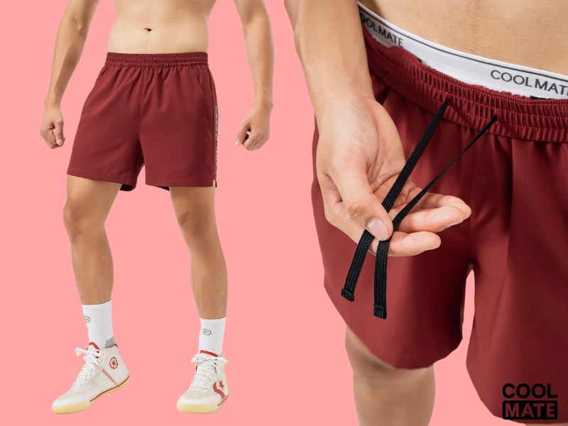 Quần Shorts Nam Gym 5" Essentials