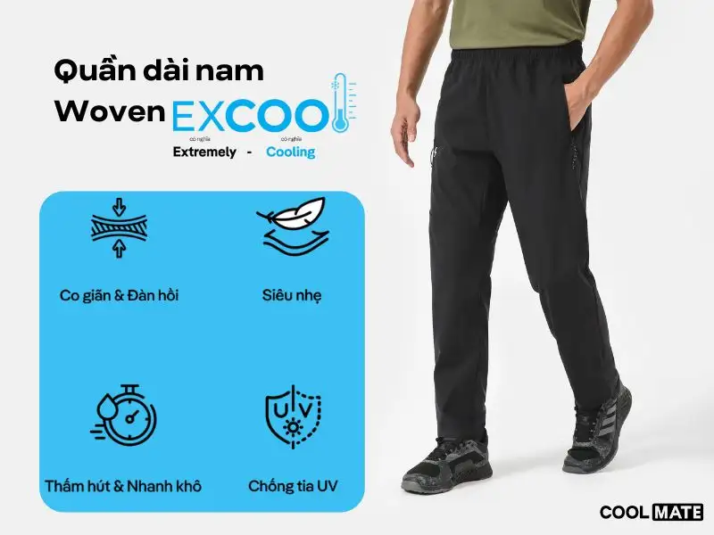 Các tính năng vượt trội từ công nghệ vải Excool