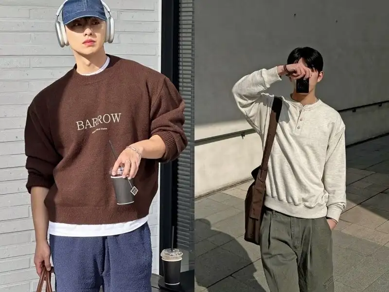 Dễ nhầm lẫn giữa Sweater với áo hoodie