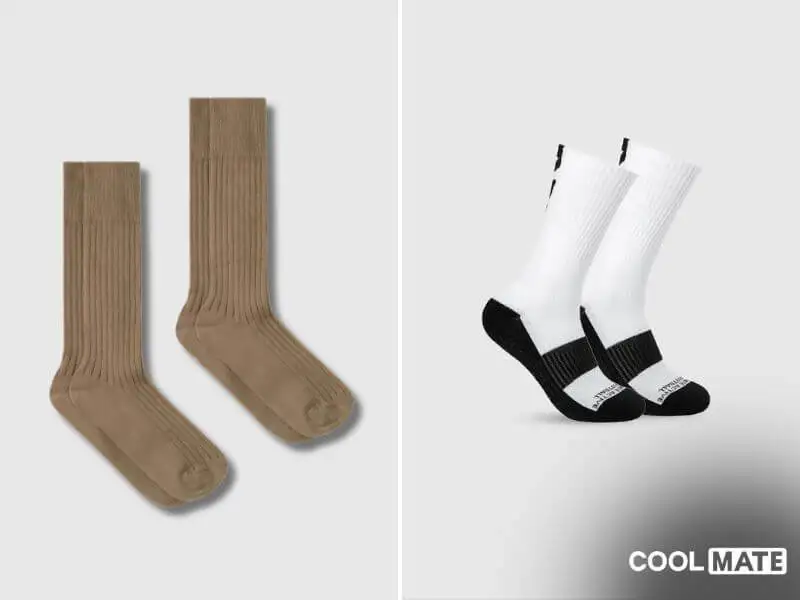 Tất casual và tất thể thao đến từ Coolmate