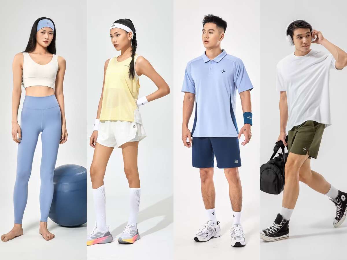 Các dòng sản phẩm đồ thể thao Coolmate nổi bật cho cả nam và nữ