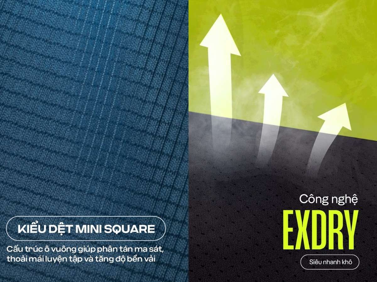 Đồ thể thao Coolmate sử dụng công nghệ hiện đại, thiết kế thông minh tối ưu cho người Việt