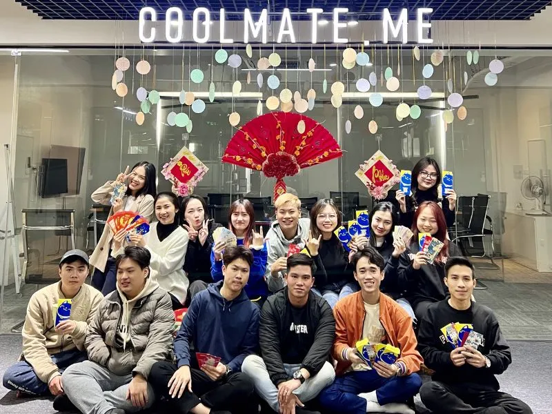Hình ảnh tổng thể buổi khai xuân Coolmate