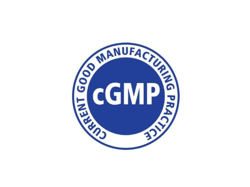 Biểu tượng cGMP - Nhà máy sản xuất đạt chuẩn an toàn, chất lượng