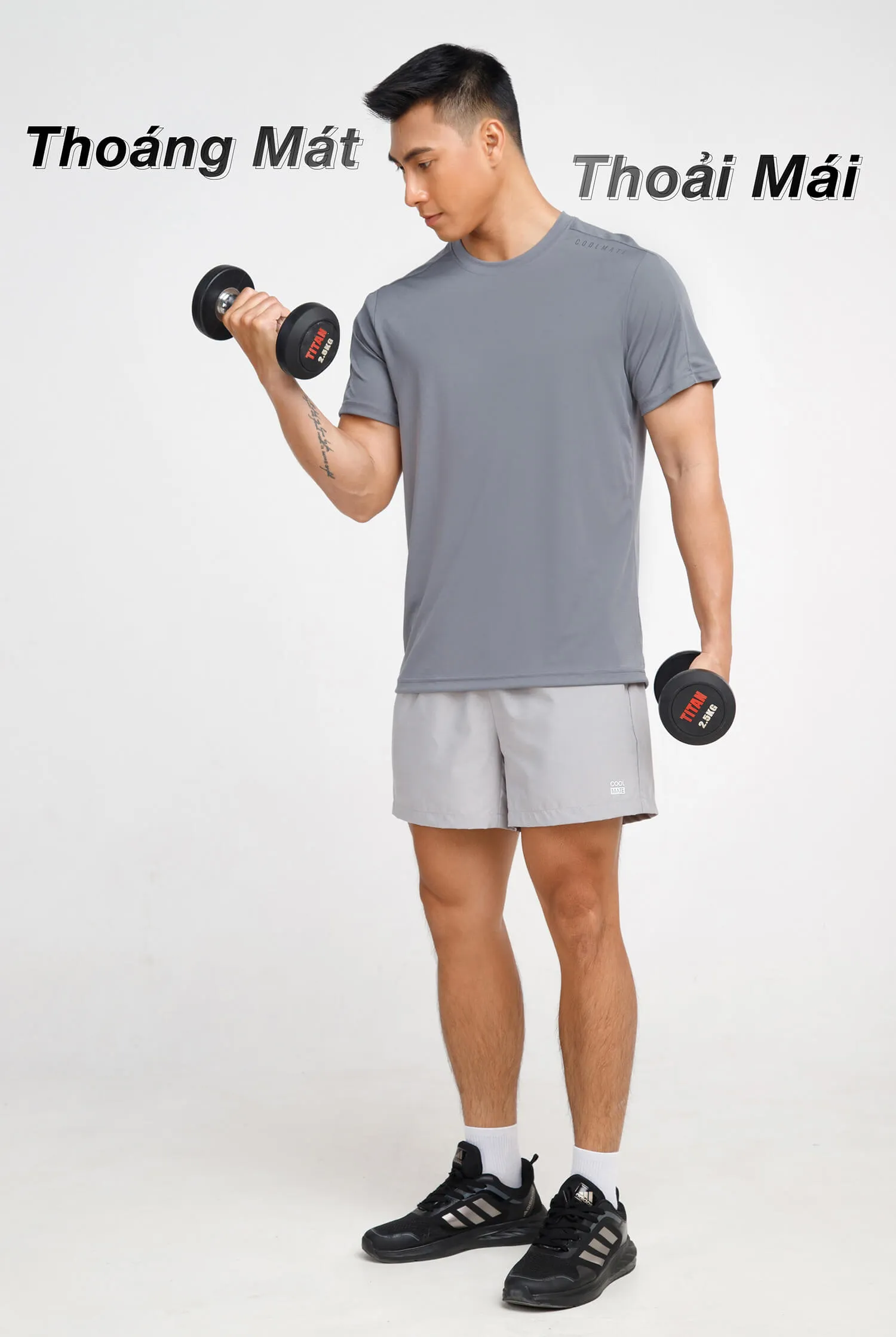 Áo Thun Nam Thể Thao Active V1