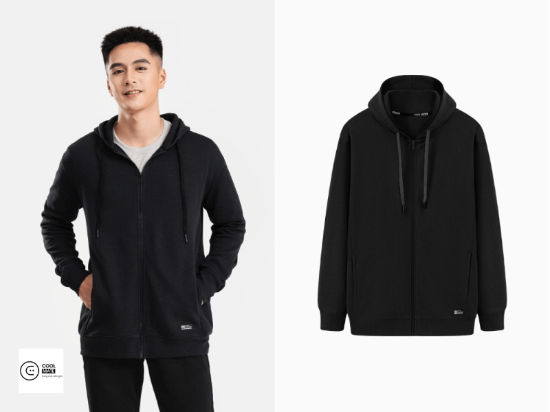 phối áo khoác jacket local brand có mũ