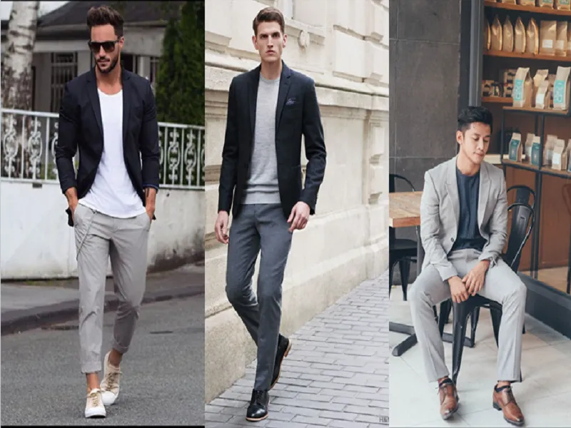 Quần Tây nam màu xám luôn là lựa chọn hàng đầu của bạn nam