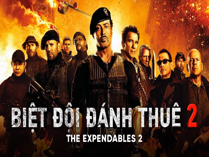 Biệt đội đánh thuê – series The Expendables (2010, 2012, 2014)