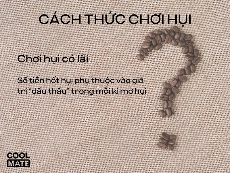 Cách chơi hụi theo hình thức có lãi