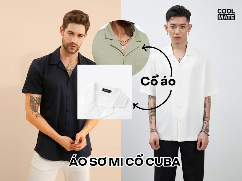 Áo sơ mi cổ Cuba