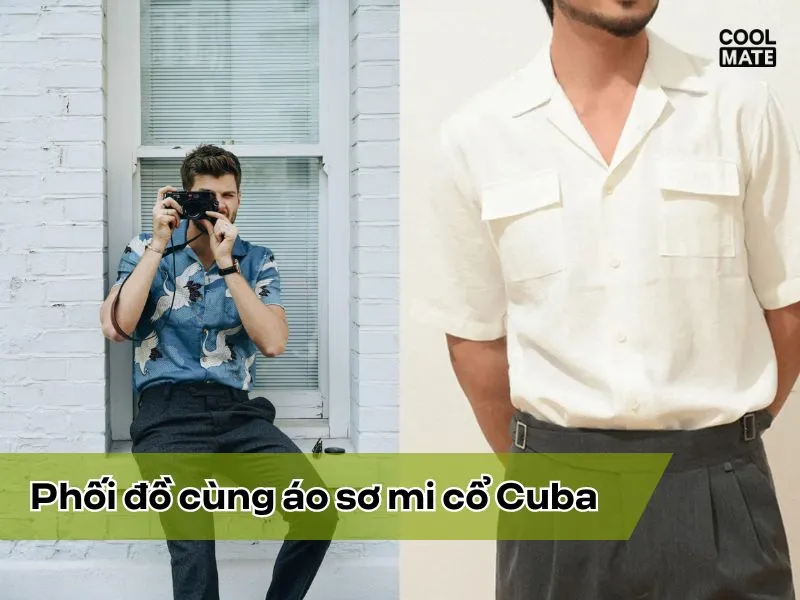 Áo sơ mi cổ Cuba