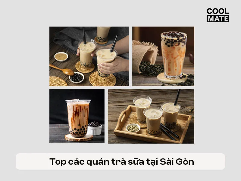 Top các quán trà sữa nổi tiếng Sài Gòn