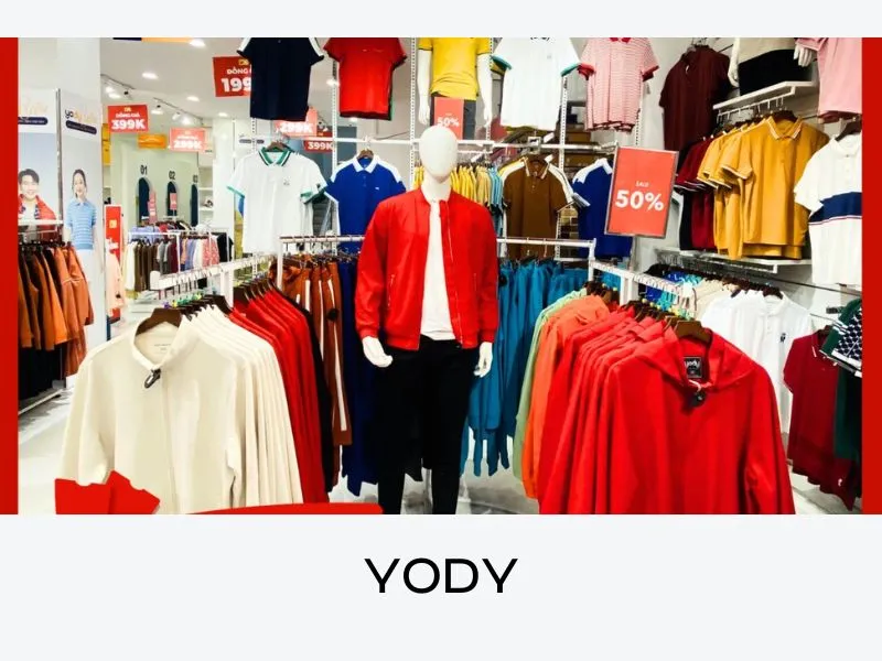 Hệ thống shop quần áo thời trang YODY