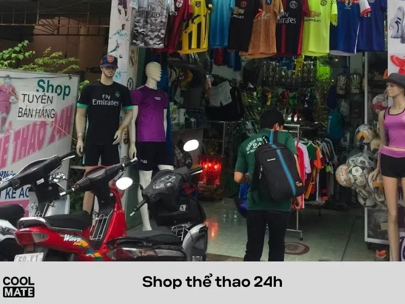 Cửa hàng Shop thể thao 24h