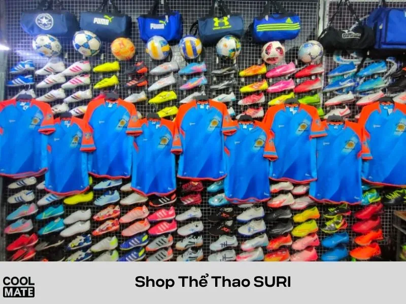 Shop quần áo thể thao Suri