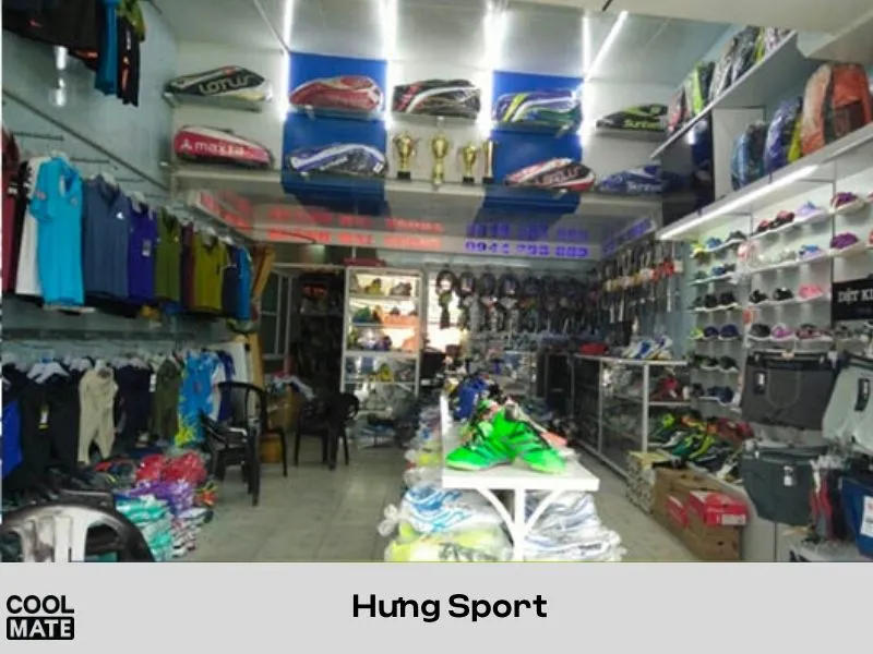 Shop quần áo thể thao Hưng Sport