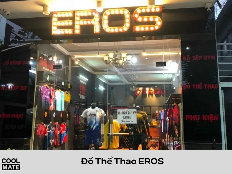 Shop quần áo thể thao Eros