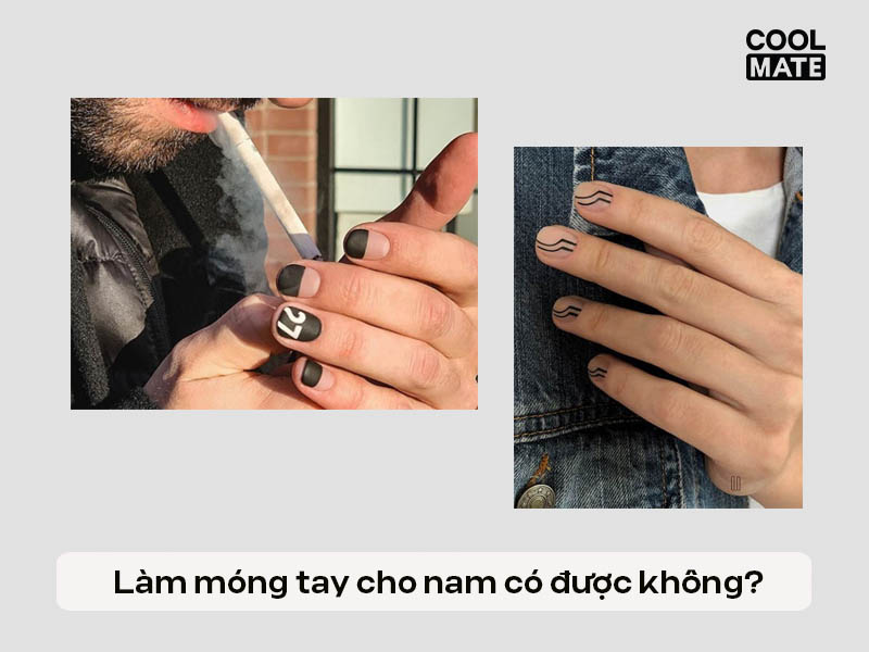 Làm móng tay cho nam có được không?