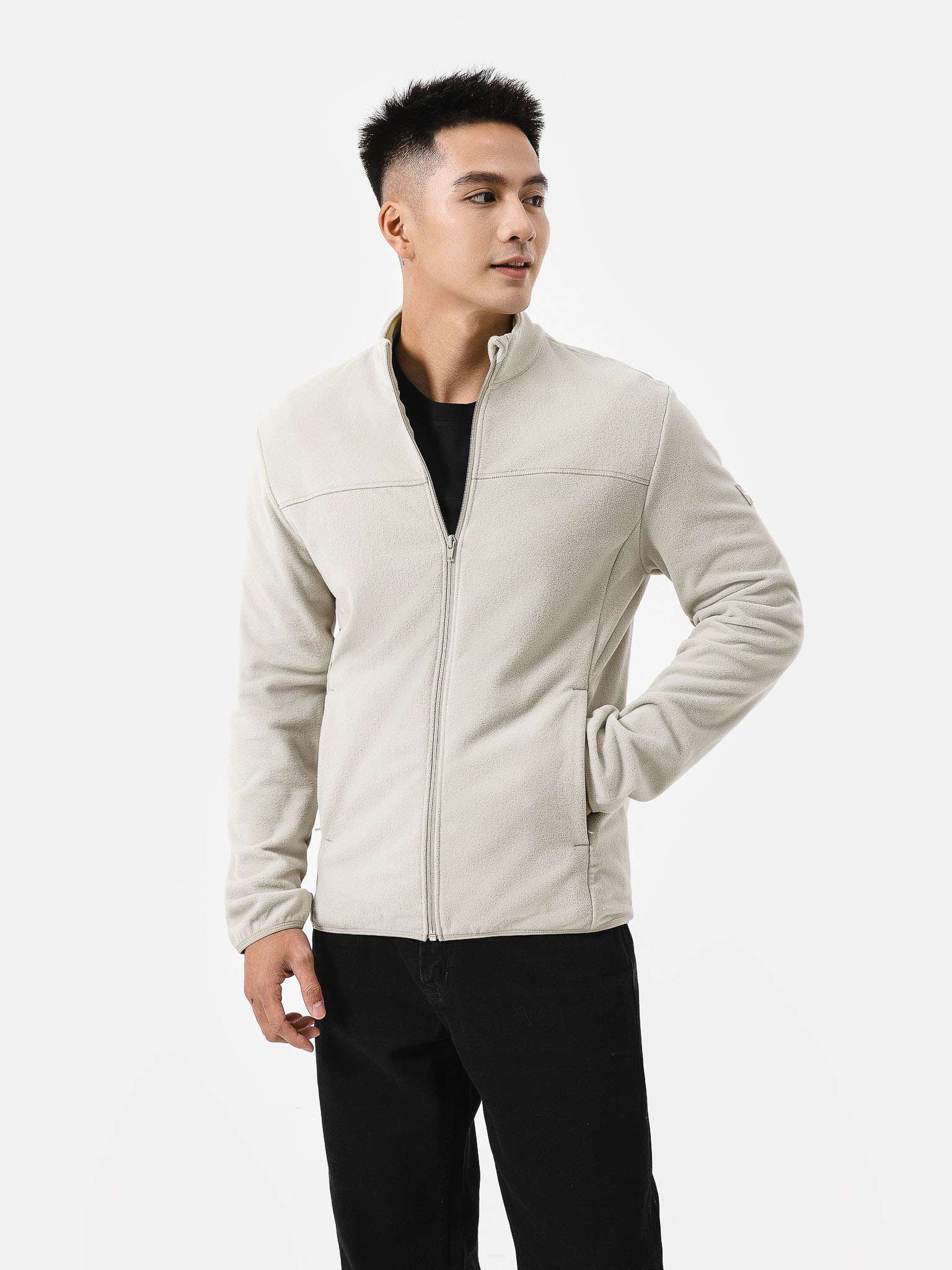 Áo khoác nỉ giả lông Fullzip Fleece