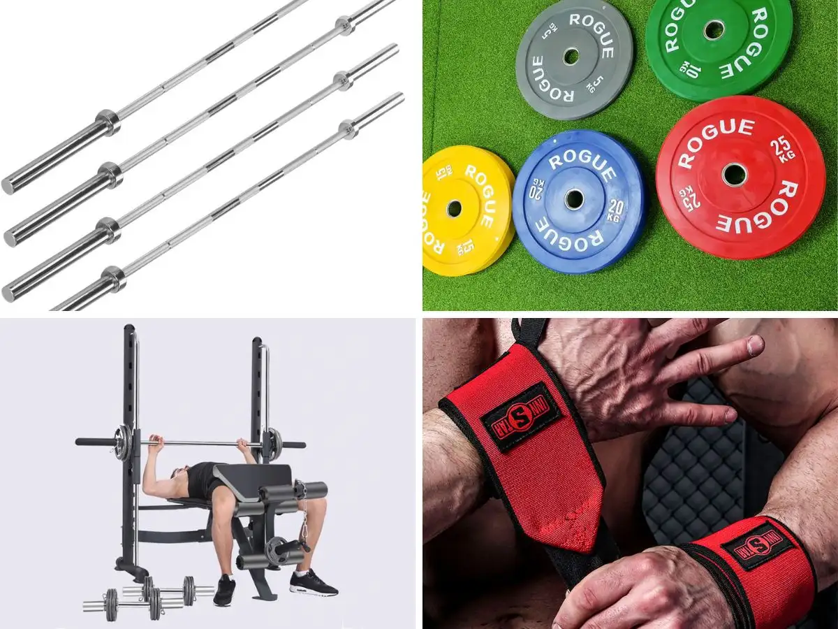 Chuẩn bị đầy đủ dụng cụ để quá trình tập luyện Bench Press được diễn ra tốt nhất