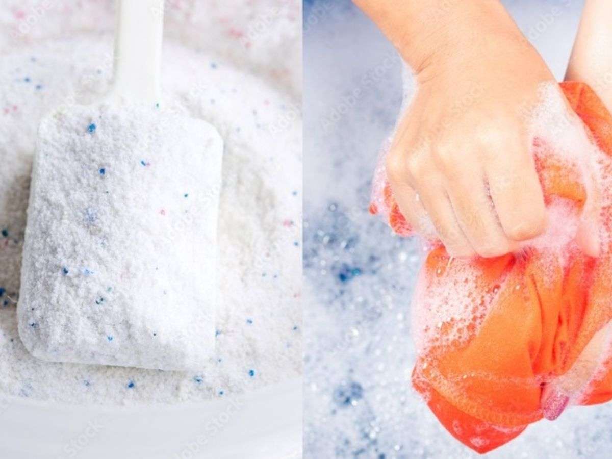 Nên hòa tan bột giặt trước khi tiến hành giặt