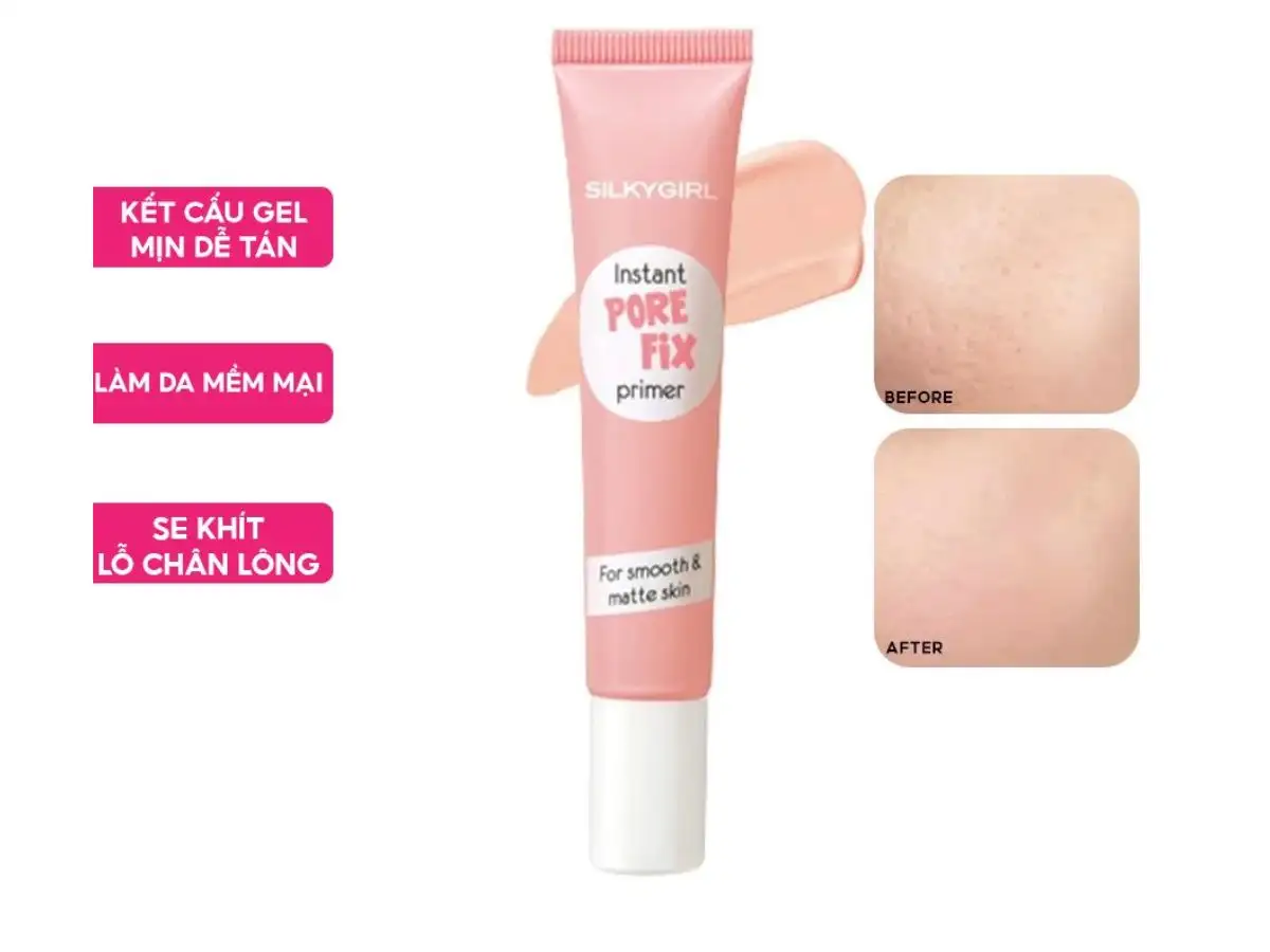 Kem Lót SILKYGIRL Instant Pore Fix Primer